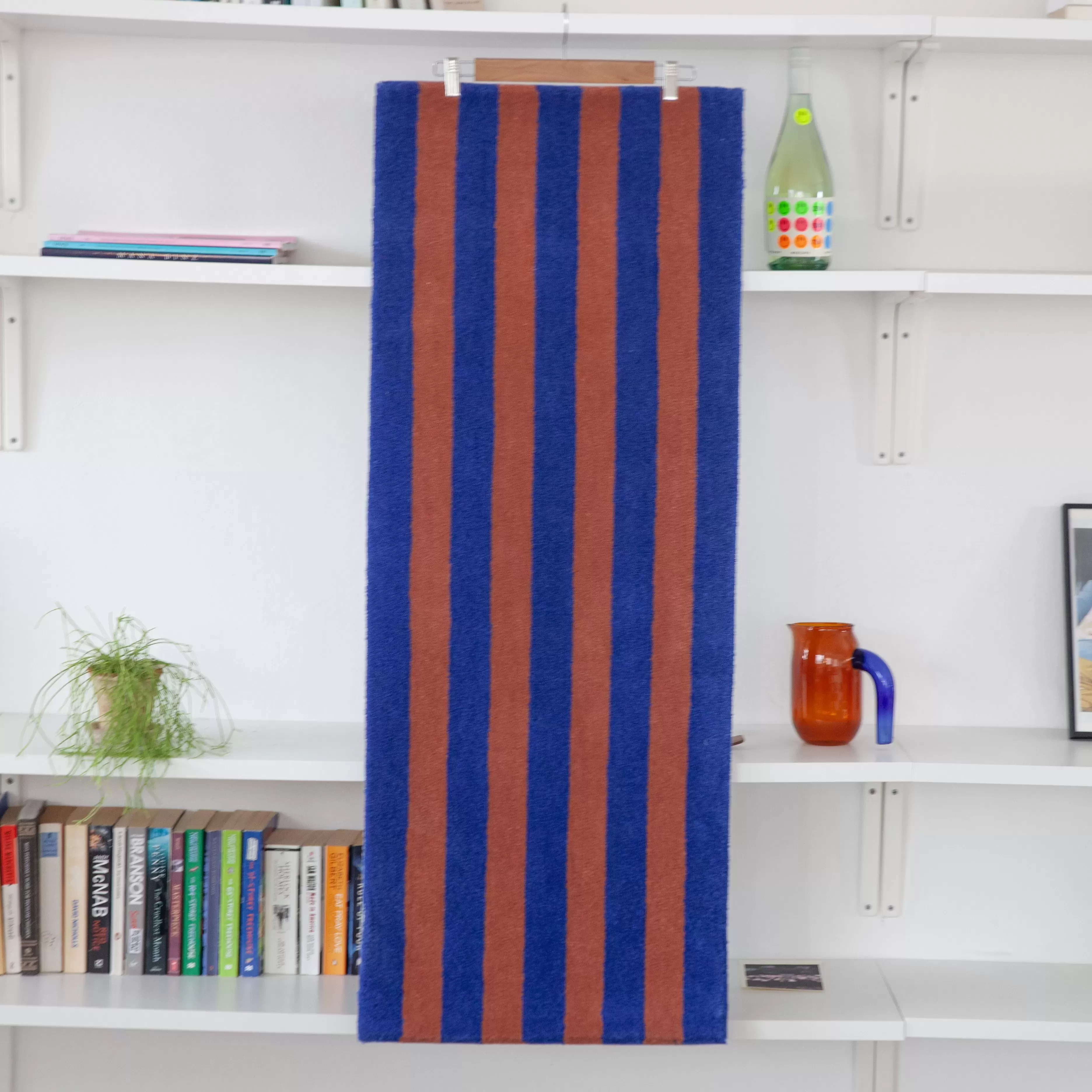 ブルーブリック ハンドタフトラグ 45 x 120